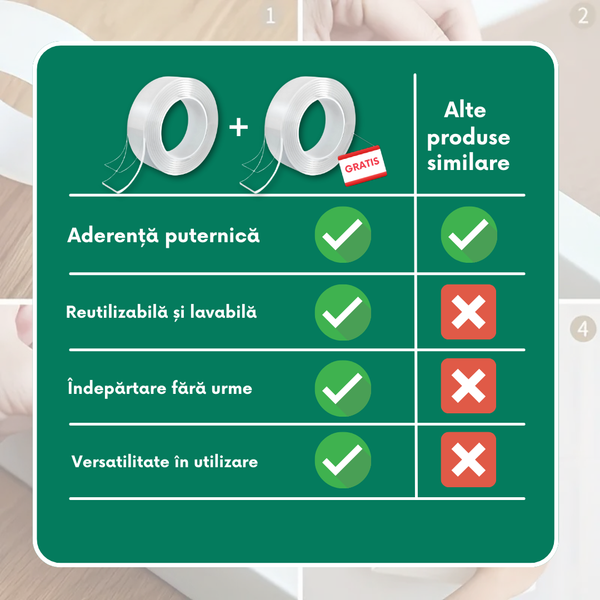 Banda Magică Transparentă
